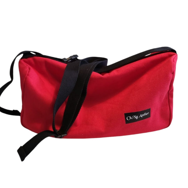 Schultertasche aus Canvas-Baumwolle – Robuste & Stilvolle Begleitung