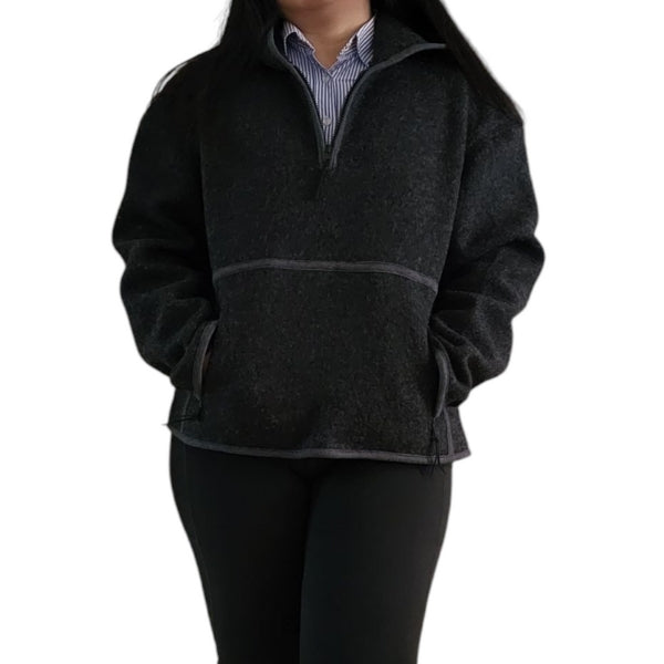 Damen-Übergangsjacke aus 100% Schurwolle – Warm & Elegant