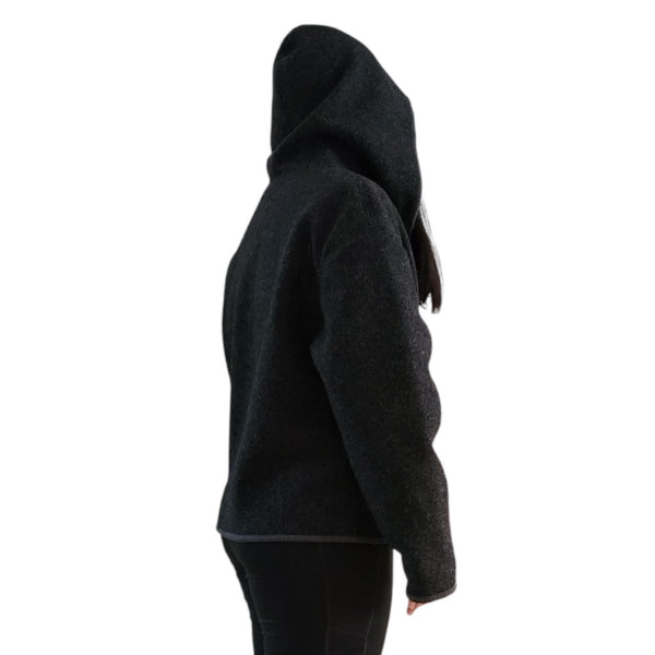 Damen-Übergangsjacke aus 100% Schurwolle – Warm & Elegant