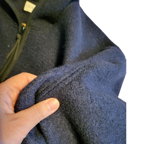 Damen-Übergangsjacke aus 100% Schurwolle – Warm & Elegant