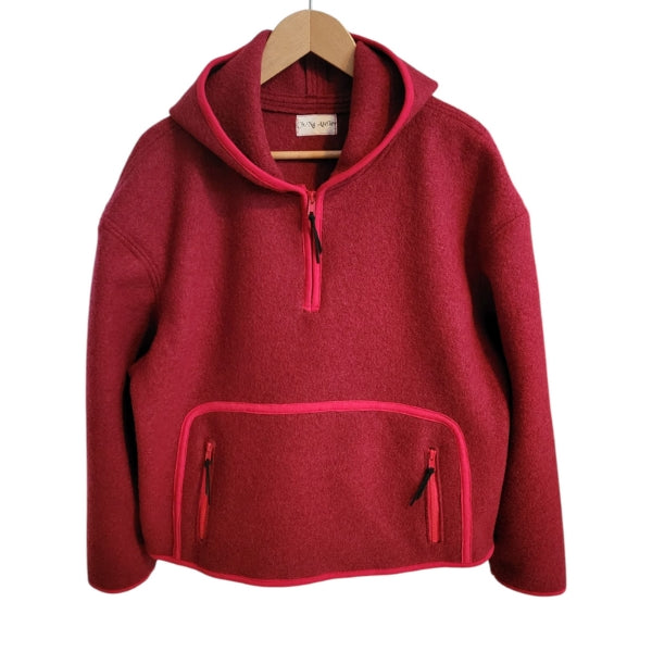Damen-Übergangsjacke aus 100% Schurwolle – Warm & Elegant