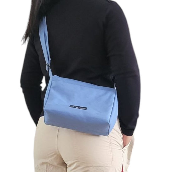 Nachhaltige Schultertasche aus Baumwolle – Funktional & Modern