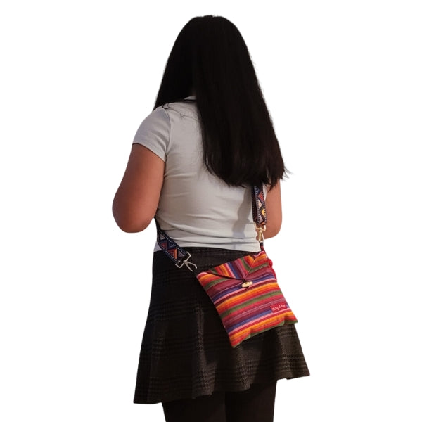 Schultertasche aus 100% Baumwolle – Praktisch & Nachhaltig