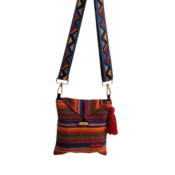 Schultertasche aus 100% Baumwolle – Praktisch & Nachhaltig