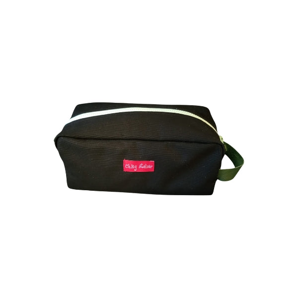 Kosmetiktasche / Kulturtasche aus 100% Baumwolle – Perfekt für Reisen