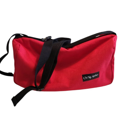Schultertasche aus Canvas-Baumwolle – Robuste & Stilvolle Begleitung