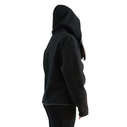 Damen-Übergangsjacke aus 100% Schurwolle – Warm & Elegant