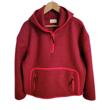 Damen-Übergangsjacke aus 100% Schurwolle – Warm & Elegant