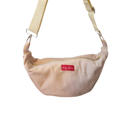 Handgemachte Cord-Bauchtasche – Perfekt für Alltag & Reisen