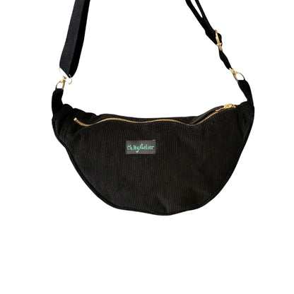 Handgemachte Cord-Bauchtasche – Perfekt für Alltag & Reisen