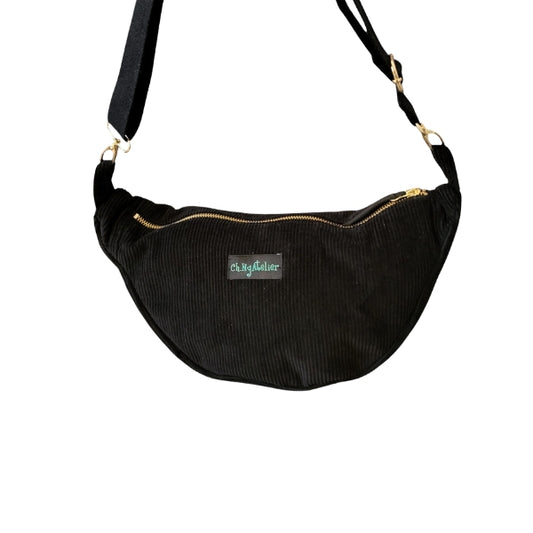 Handgemachte Cord-Bauchtasche – Perfekt für Alltag & Reisen